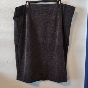 Plus Size Lane Bryant Tweed Pencil Skirt